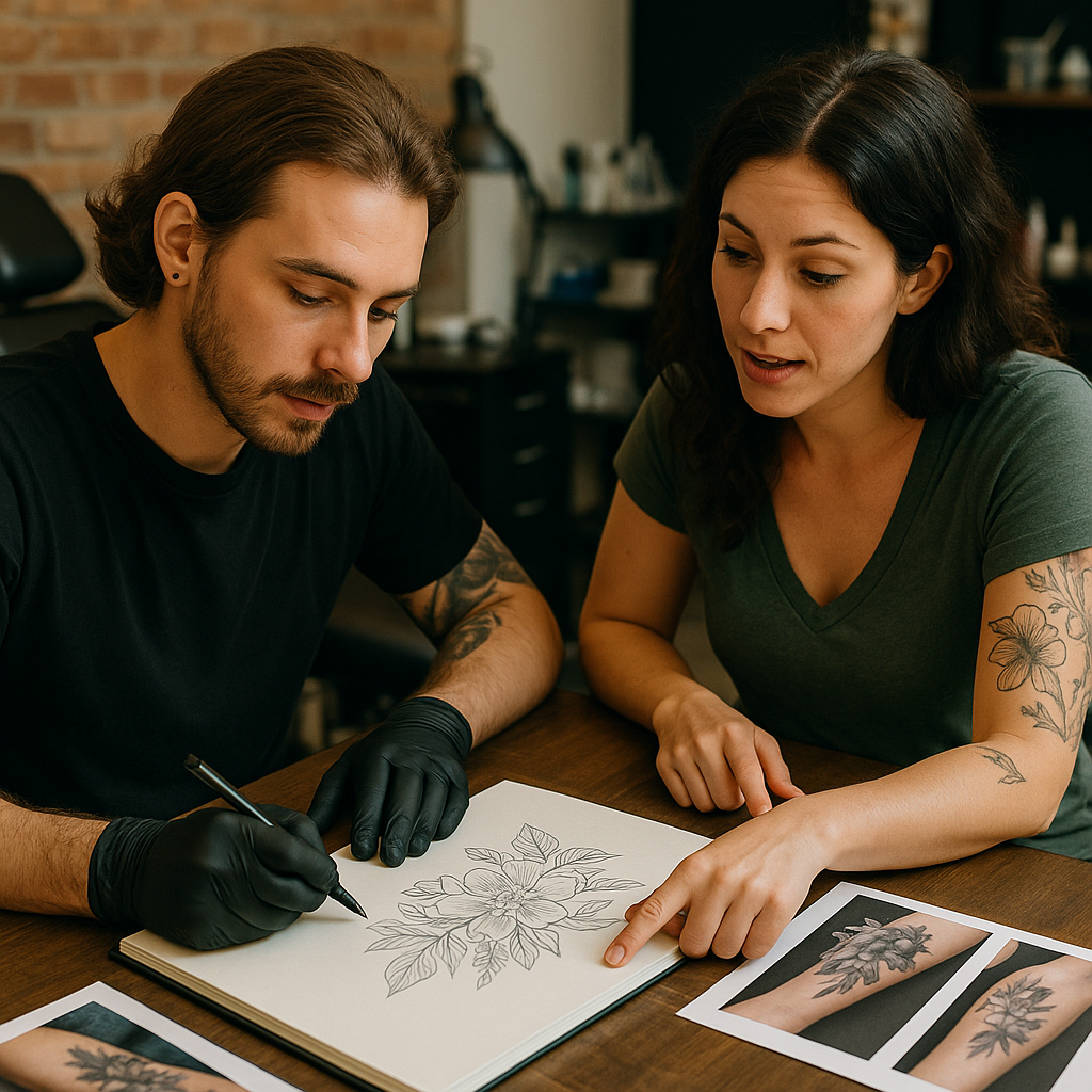 How Boise Artists Help Clients Design Custom Tattoos